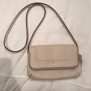 Kate Spade cream colored cross body bag